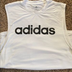 ADIDAS CUT OFF MUSCLE SHIRT